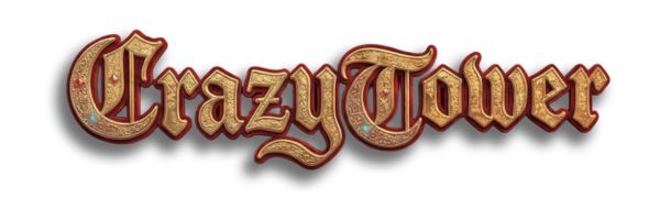 Crazy Tower Casino instant round tab with coin flip and dice titles